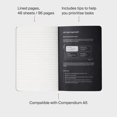 Notebook A5 - 3 Pack